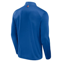Buffalo Bills Defender Long Sleeve Quarter-Zip Jacket Royal