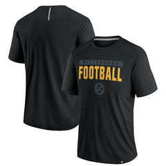 Pittsburgh Steelers Defender Blackout T-Shirt Black