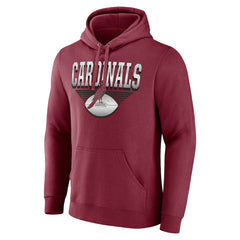 Arizona Cardinals Geometric Chrome Pullover Hoodie Cardinal