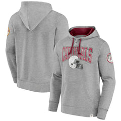 Arizona Cardinals Label Maker Pullover Hoodie Heather Gray