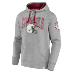 Arizona Cardinals Label Maker Pullover Hoodie Heather Gray