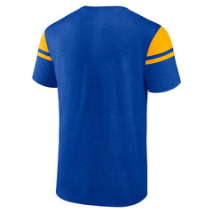 Los Angeles Rams Old School Play Slub T-Shirt Royal