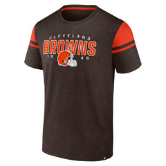 Cleveland Browns Old School Play Slub T-Shirt Brown