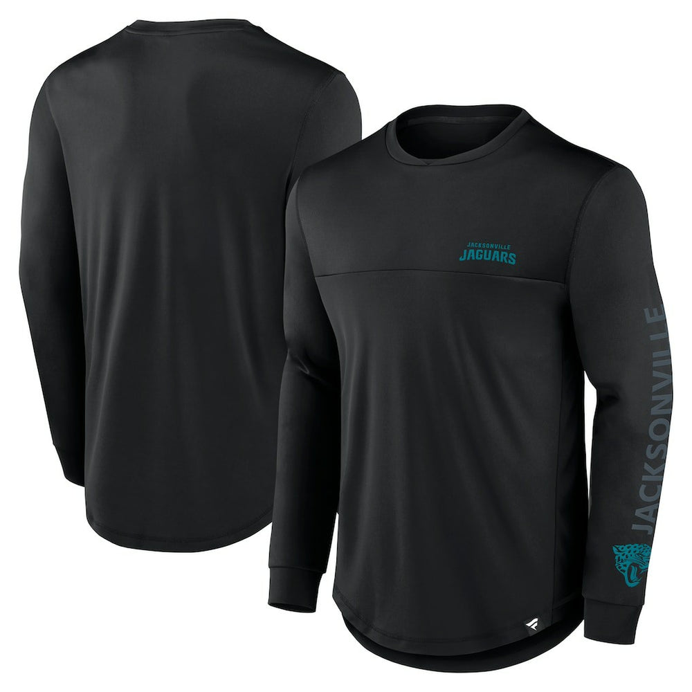 Jacksonville Jaguars Blackout Long Sleeve T-Shirt Black