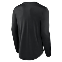 Cincinnati Bengals Blackout Long Sleeve T-Shirt Black
