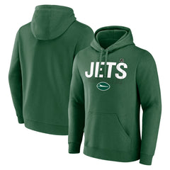 New York Jets Pylon Outline Pullover Hoodie Green
