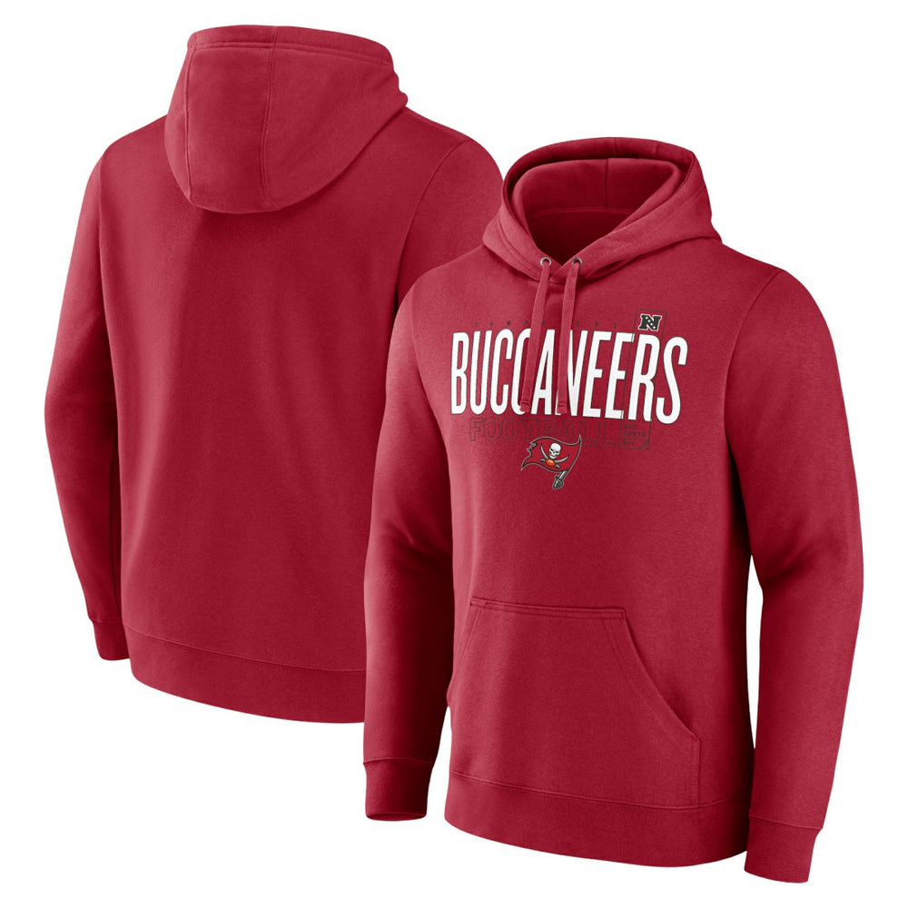 Tampa Bay Buccaneers Pylon Outline Pullover Hoodie Red