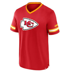 Kansas City Chiefs Stripe Stacking T-Shirt Red