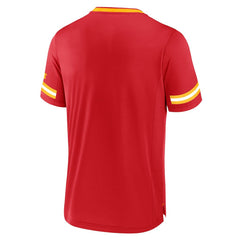 Kansas City Chiefs Stripe Stacking T-Shirt Red