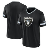 Las Vegas Raiders Stripe Stacking T-Shirt Black
