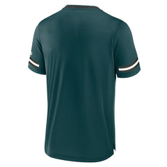 Philadelphia Eagles Stripe Stacking T-Shirt Midnight Green
