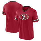 San Francisco 49ers Stripe Stacking T-Shirt Scarlet