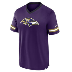 Baltimore Ravens Stripe Stacking T-Shirt Purple