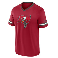 Tampa Bay Buccaneers Stripe Stacking T-Shirt Red