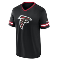 Atlanta Falcons Stripe Stacking T-Shirt Black
