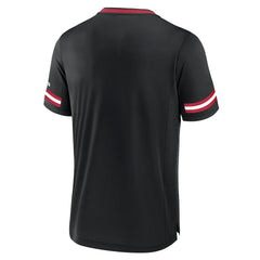 Atlanta Falcons Stripe Stacking T-Shirt Black