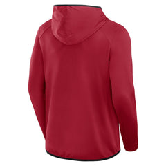 San Francisco 49ers Transitional Defender Hoodie Long Sleeve T-Shirt Scarlet