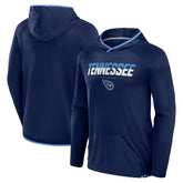 Tennessee Titans Transitional Defender Hoodie Long Sleeve T-Shirt Navy