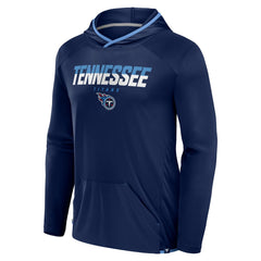 Tennessee Titans Transitional Defender Hoodie Long Sleeve T-Shirt Navy