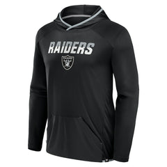 Las Vegas Raiders Transitional Defender Hoodie Long Sleeve T-Shirt Black