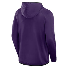 Baltimore Ravens Transitional Defender Hoodie Long Sleeve T-Shirt Purple