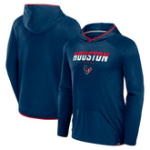 Houston Texans Transitional Defender Hoodie Long Sleeve T-Shirt Navy
