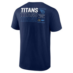 Tennessee Titans Repeat Stats T-Shirt Navy