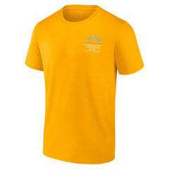 Los Angeles Chargers Repeat Stats T-Shirt Gold