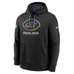 New York Jets 2024 NFL Crucial Catch Club Pullover Hoodie Black