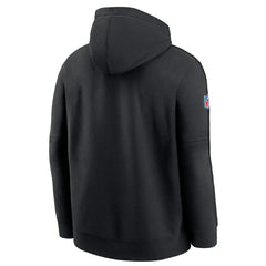 San Francisco 49ers 2024 NFL Crucial Catch Big & Tall Club Pullover Hoodie Black