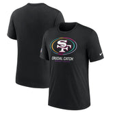 San Francisco 49ers 2024 NFL Crucial Catch Big & Tall T-Shirt Black