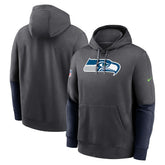 Seattle Seahawks 2024 Sideline Club Pullover Hoodie Anthracite