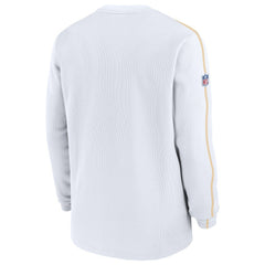 Kansas City Chiefs 2024 Sideline Coaches Long Sleeve Top Red