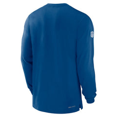 Indianapolis Colts Sideline Player Performance Long Sleeve T-Shirt Royal