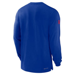 Buffalo Bills Sideline Player Performance Long Sleeve T-Shirt Royal