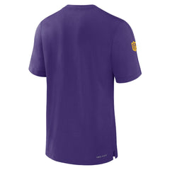 Minnesota Vikings Sideline Player Performance T-Shirt Purple