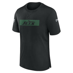 New York Jets Sideline Player Performance T-Shirt Black