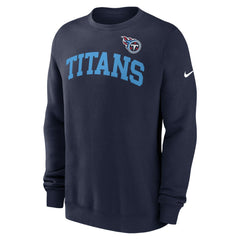 Tennessee Titans Club Pullover Sweatshirt Navy