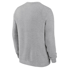 Denver Broncos Club Pullover Sweatshirt Heather Gray