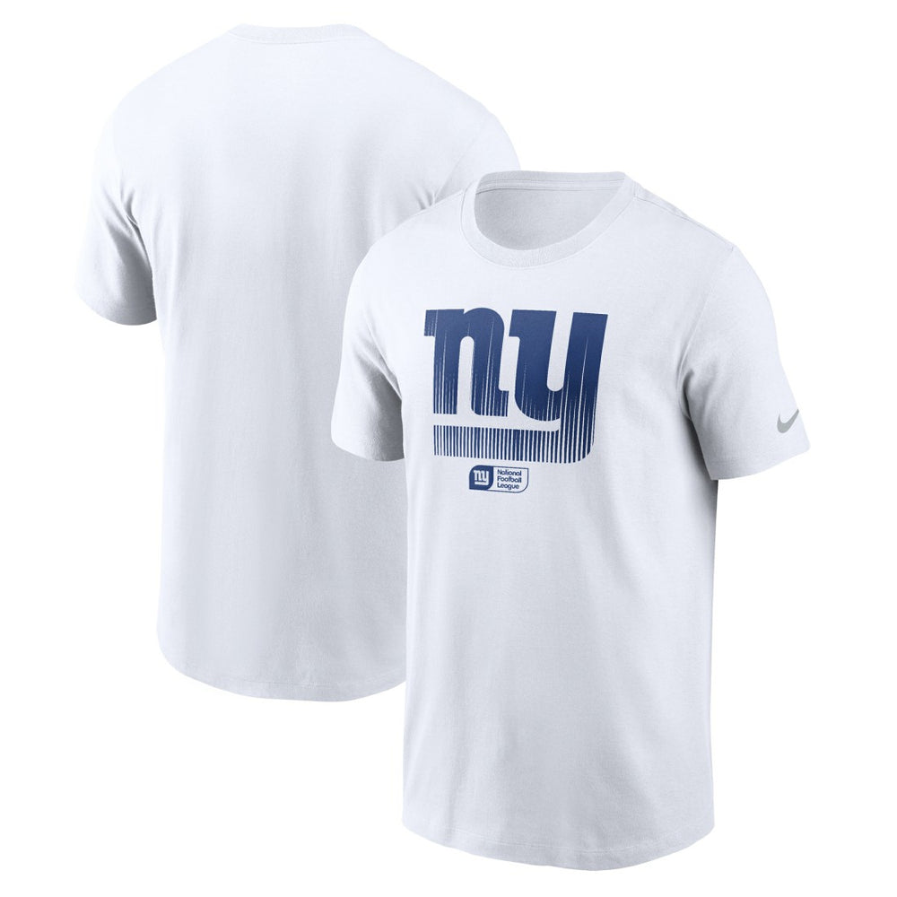 New York Giants Faded Essential T-Shirt White