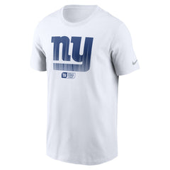 New York Giants Faded Essential T-Shirt White
