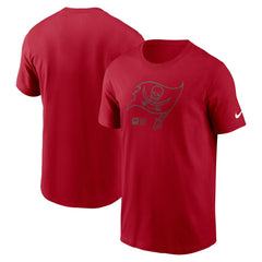 Tampa Bay Buccaneers Faded Essential T-Shirt Red