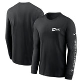 New York Jets All Out Long Sleeve T-Shirt Black