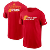 Kansas City Chiefs Outline T-Shirt Red