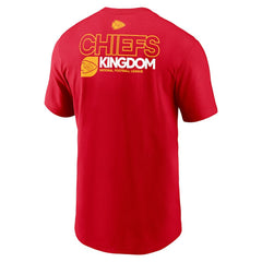 Kansas City Chiefs Outline T-Shirt Red