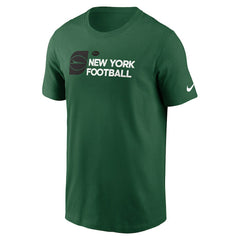 New York Jets Outline T-Shirt Green
