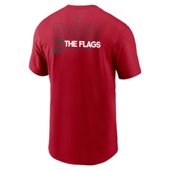 Tampa Bay Buccaneers Outline T-Shirt Red