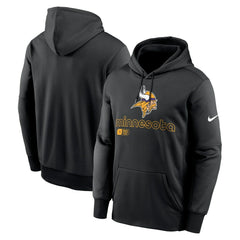 Minnesota Vikings Performance Pullover Hoodie Black
