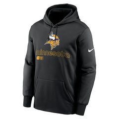 Minnesota Vikings Performance Pullover Hoodie Black