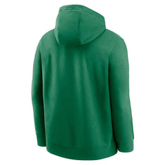New York Jets Rewind Club Logo Pullover Hoodie Kelly Green